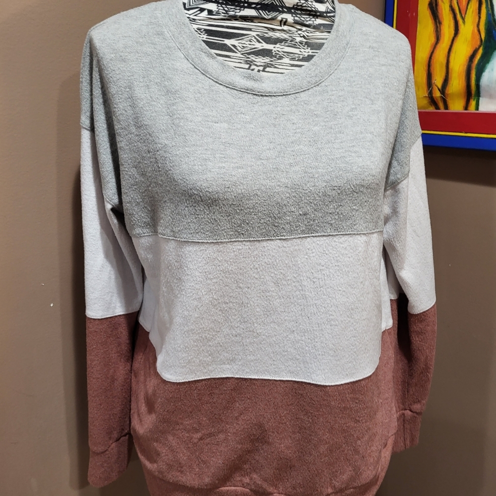 *3/$30 Sale* Nine Britton Dalia Brushed Knit Top - Picture 3 of 6